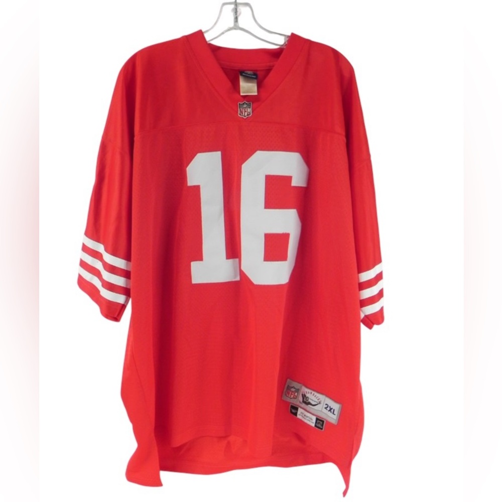 Reebok Joe Montana 16 San Francisco 49ers Throwback Jersey, Size: 2XL (Men) NFL